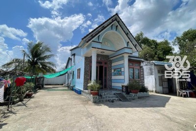 Bán nhà vườn mái thái xã Thanh Phú, Bến Lức tdt 1000m2 ( có 300m2 thổ cư ) giá giảm còn 5,3 tỷ