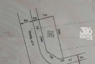 Bán nền thổ cư góc 2 mặt tiền trong KDC Phúc Long, thị trấn Bến Lức dt 140m2 giá 2,3 tỷ