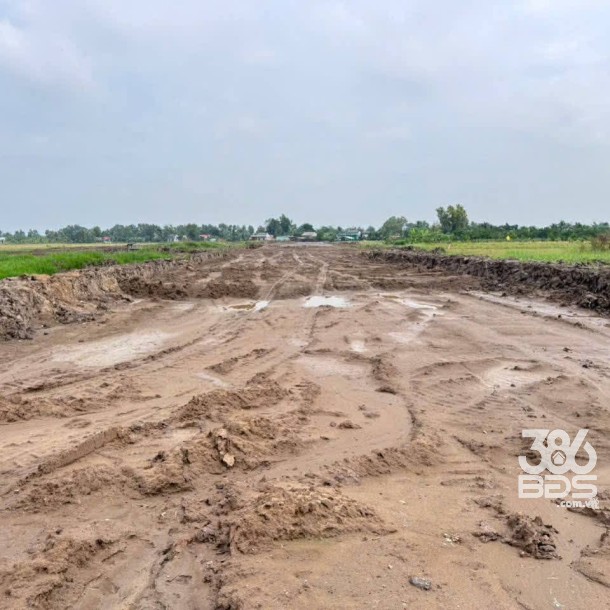 3 nền thổ cư đường beton 4m ở xã Đức Tân , Tân Trụ dt 130m2 giá 390 triệu / nền-1