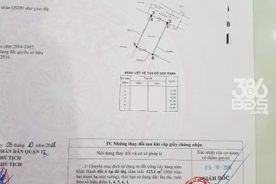 Đất hẻm Vườn Lài Phường An Phú Đông DT 123m2 8*16m giá 6.5 tỷ BL LH Nguyễn Lâm 0931 327 299