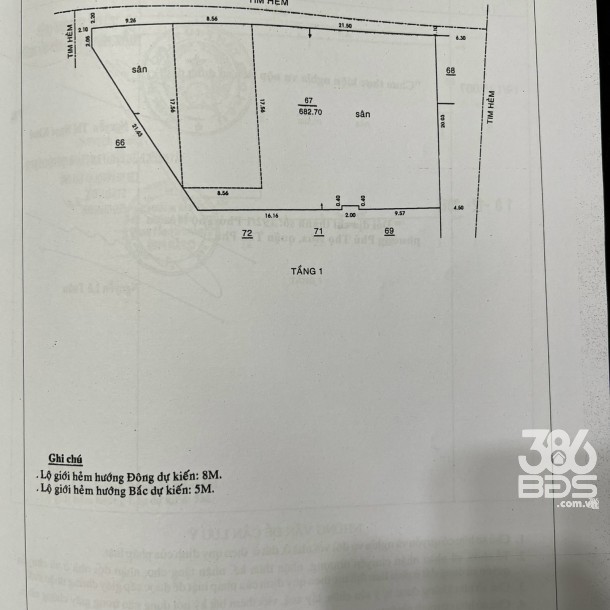bán đất MTKD chợ vải Phú Thọ Hoà 682m2, vị trí đẹp, giá siêu rẻ-2