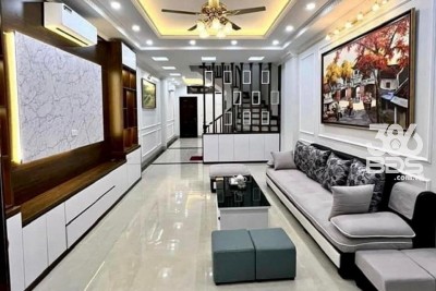 Bán nhà Vĩnh Tuy, 48m2 x 5T x 5.3 tỷ, Ô TÔ ĐỖ CỬA - CÁCH Ô TÔ TRÁNH 30M