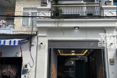 Nhà hẻm đường số ( Lê Văn Quới) Bình Hưng Hòa A dt 64m2 2 lầu 4pn 5wc giá 6,9 tỷ