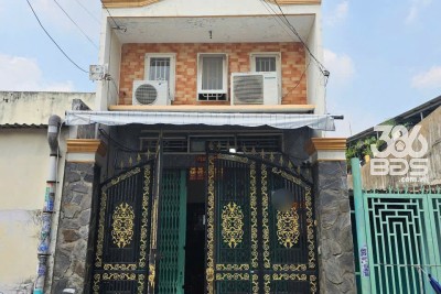 Nhà hẻm 879 Hương Lộ 2, Bình Trị Đông A dt 80m2 1 lửng 2pn 2wc giá 4,95 tỷ