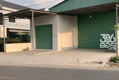 Nhà kho mặt tiền đường nhựa Mỹ Hạnh Nam, Đức Hòa dt 400m2 giá 8 tỷ