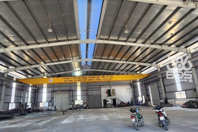 Nhà xưởng khu công nghiệp Đức Hòa 3, xã Đức Lập Hạ dt 2500m2 tiếp nhiều ngành nghề, giá 25,5 tỷ