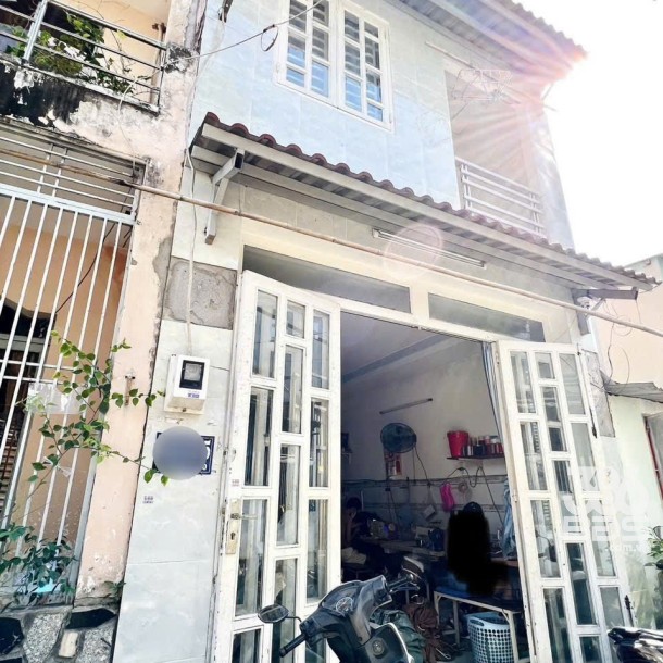 Nhà hẻm 2 mặt tiền trước sau đường số 10,Bình Hưng Hòa, Bình Tân dt 40m2 1 lầu 2pm 2wc giá 3,79 tỷ-1