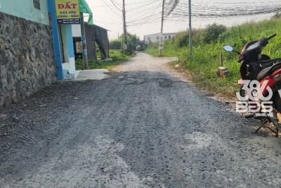 Nền thổ cư hẻm 824,xã Hựu Thạnh, Đức Hòa dt 120m2 giá 1,47 tỷ