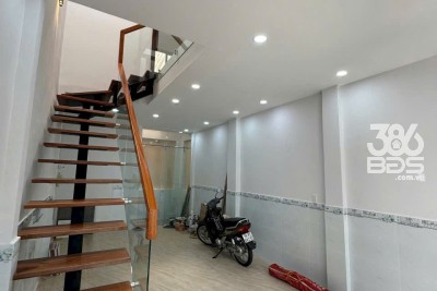 Nhà hẻm Kênh Nước Đen, Bình Hưng Hòa A dt 34m2 1 lầu 2pn 2wc giá 3,88 tỷ