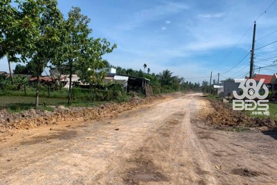 186m2 thổ cư mặt tiền đường kênh 3 xã Hòa Khánh Nam, Đức Hòa giá 1,1 tỷ