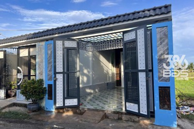 Nhà hẻm ấp Bình Hữu 1, xã Đức Hòa Thượng dt 215m2 2pn 1wc giá 1,7 tỷ