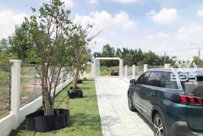 Nhà vườn mt đường nhựa xã Tân Ân, Cần Đước dt 264m2 thổ , 2pn 1wc giá 2,4 tỷ