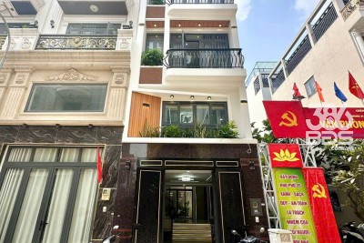 Nhà KDC Hoa Sứ, đường 26/3, p Bình Hưng Hòa, Bình Tân dt 56m2 3 lầu 4pn 5wc giá 7,6 tỷ