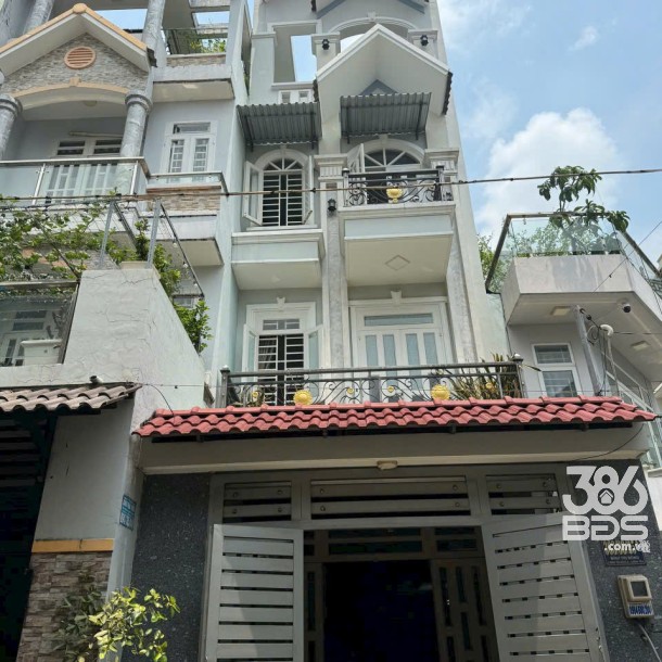 Nhà hẻm Bình Trị Đông,p Bình Trị Đông A dt 68m2 4 lầu 4pn 5wc giá 6,45 tỷ-1