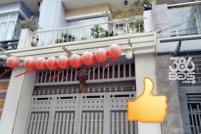 Nhà 2mt hẻm trước sau Liên Khu 4-5, Bình Hưng Hòa B, dt 48m2 2 lầu 3pn 3wc giá 4,3 tỷ