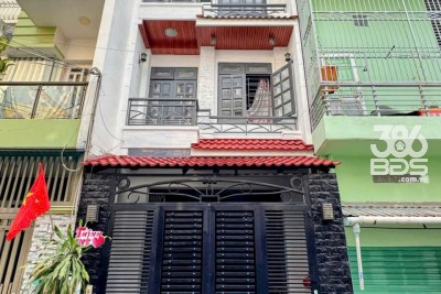 Nhà 730/// Hương Lộ 2,  Bình Trị Đông A dt 64m2 3 lầu 4pn 4wc giá 6,68 tỷ