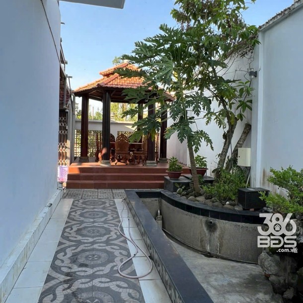 Biệt thự view sông xã Phước Lợi, Bến Lức dt 347m2 1 lầu 3pn 2wc giá 7 tỷ-5