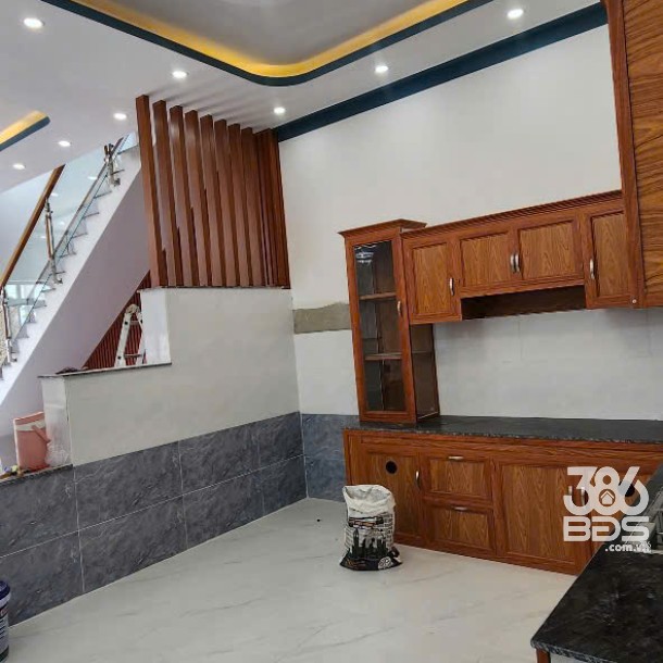 Nhà mt đường nhựa xã Mỹ Hạnh Nam, Đức Hòa dt 120m2 1 lầu 4pn 2wc giá 2,7 tỷ-4