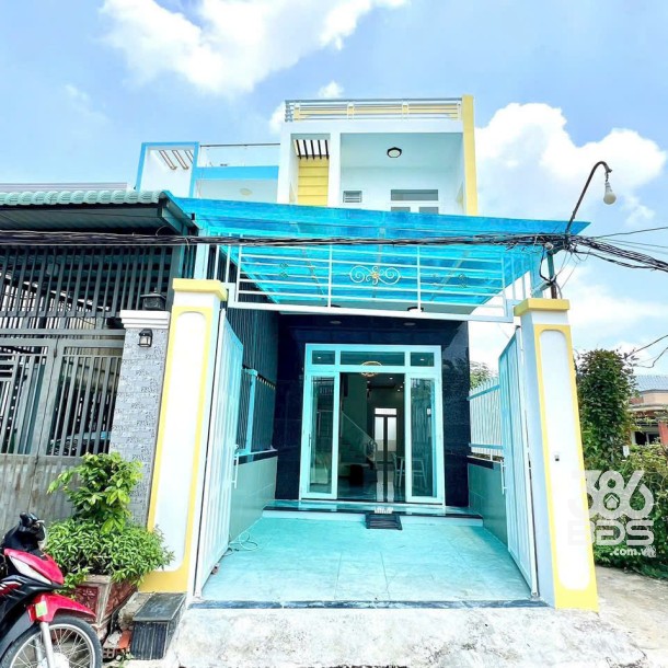 Nhà hẻm góc 2mt xã Mỹ Lộc, Cần Giuộc dt 88m2 1 lầu 2pn 2wc giá 1,9 tỷ-2