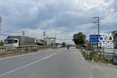 535m2 đất thổ vườn ấp 9, xã Lương Hòa,Bến Lức ,Long An giá 3,5 tỷ