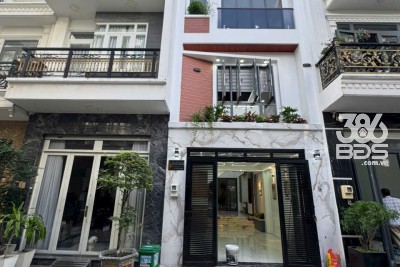 Nhà mt KDC Văn Gia, Bình Hưng Hòa B dt 52m2 3 lầu5pn 4wc giá 6,3 tỷ