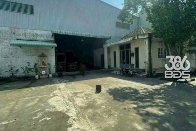 Nhà xưởng mặt tiền xã Lê Minh Xuân, Bình Chánh tổng dt 1600m2 giá 30 tỷ