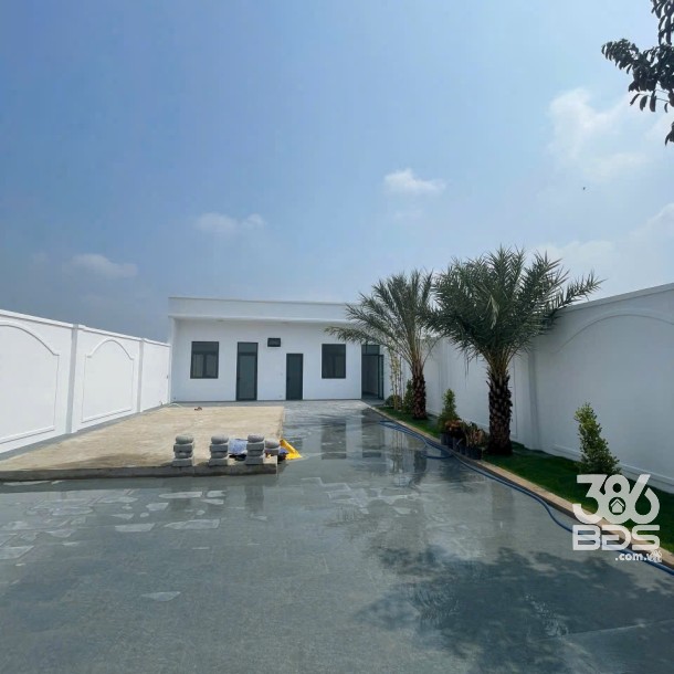 Nhà vườn mặt tiền đường Phạm Thị Chanh xã Phước Hiệp , Củ Chi tổng dt 240m2 giá 2,5 tỷ-1