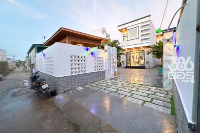 Nhà vườn đẹp khu phố Thanh Ba, xã Mỹ Lộc, Cần Giuộc tổng dt 304m2 1 lầu 3pn 3wc giá 4,85 tỷ