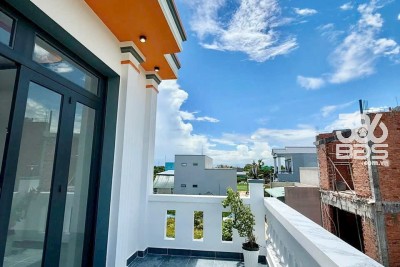 Nhà đẹp mới xây xã Mỹ Lộc, Cần Giuộc, Long An dt 87,5m2 1 lầu 3pn 2wc giá 1,7 tỷ