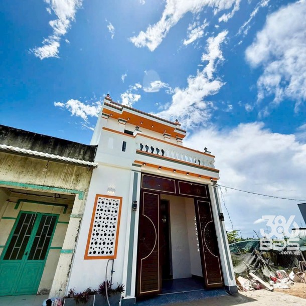 Nhà đẹp mới xây xã Mỹ Lộc, Cần Giuộc, Long An dt 87,5m2 1 lầu 3pn 2wc giá 1,7 tỷ-7