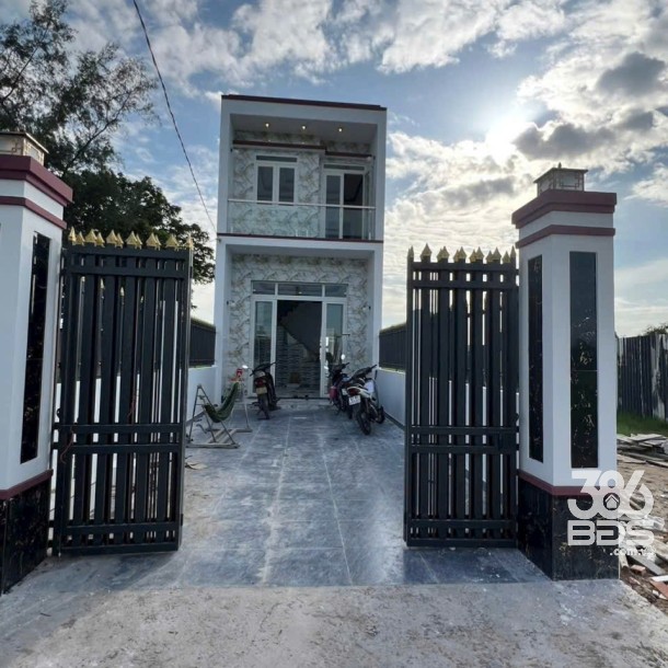 Nhà đẹp đường Lương Văn Bào  xã Mỹ Lộc, Cần Giuộc, Long An tổng dt 120m2 1 lầu 4pn 2wc 2,45 tỷ-2