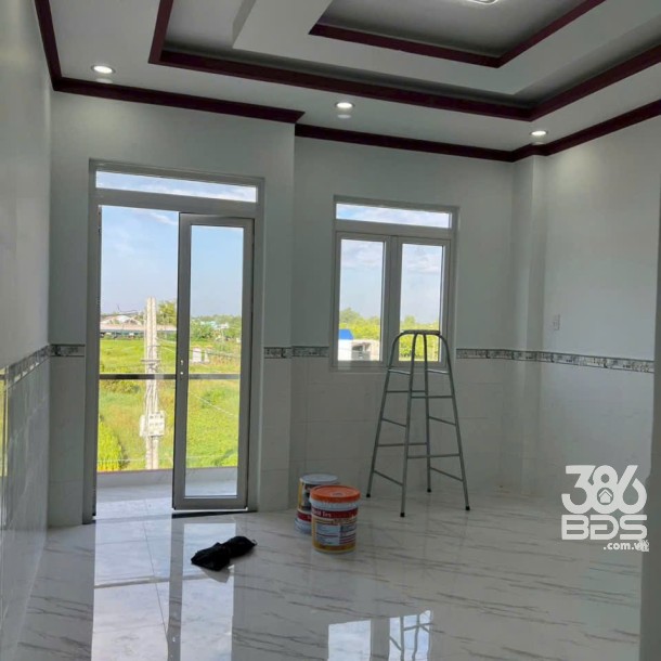 Nhà đẹp đường Lương Văn Bào  xã Mỹ Lộc, Cần Giuộc, Long An tổng dt 120m2 1 lầu 4pn 2wc 2,45 tỷ-4