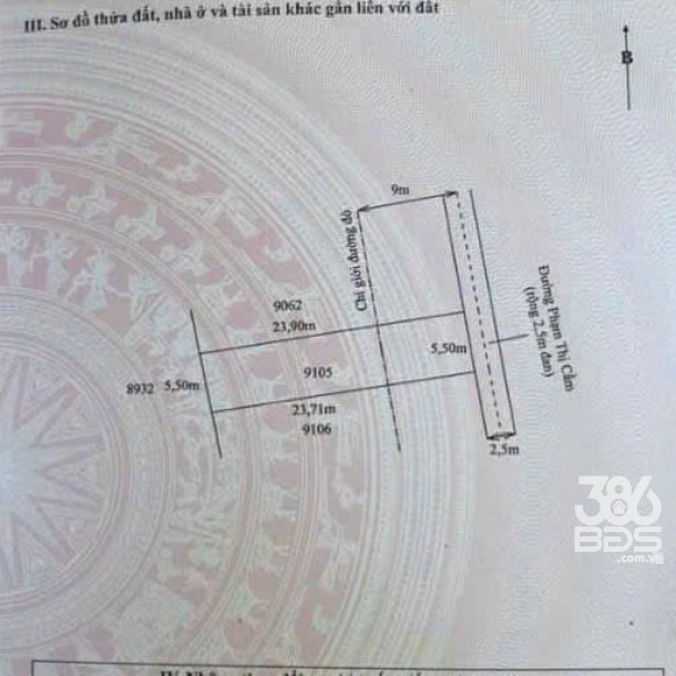 131m2 đất thổ cư đường Phạm Thị Cầm, xã Mỹ Lộc, Cần Giuộc ,Long An giá 1,15 tỷ-5
