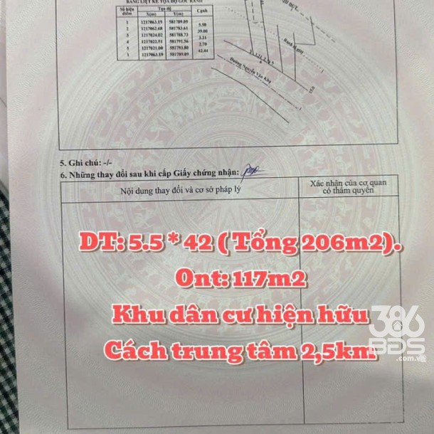 206m2 đất mặt tiền Nguyễn Văn Khạ, xã Tân An Hội , Củ Chi giá 2,5 tỷ-3