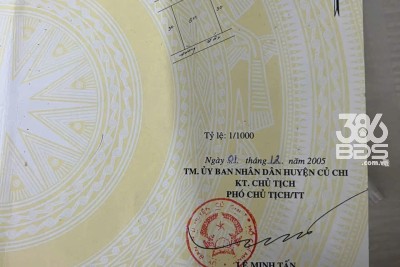 540m2 (có 300m2 thổ cư) đất đường nhựa 492, xã Phạm Văn Cội giá 4,8 tỷ