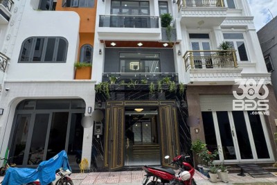 Nhà hẻm thiết kế hiện đại Liên Khu 4-5, Bình Hưng Hòa B, Bình Tân dt 52,5m2 3 lầu 4pn 5wc giá 6,2 tỷ