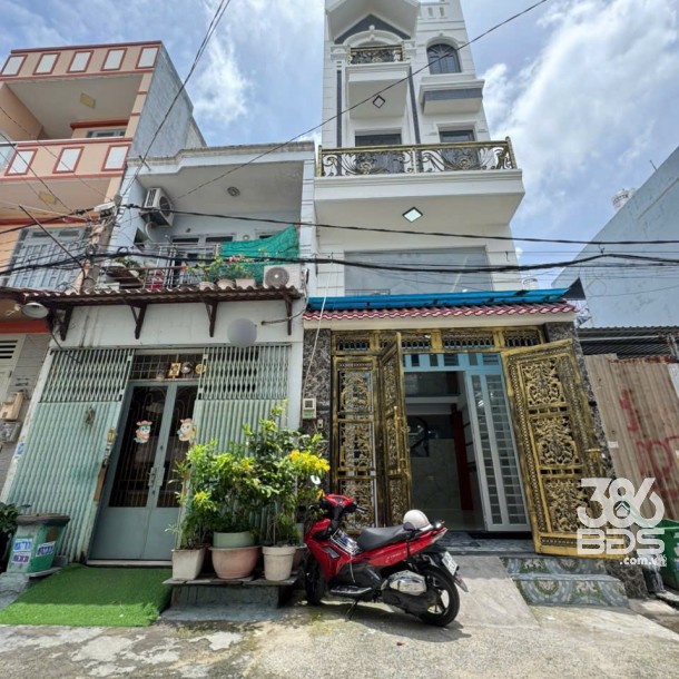 Nhà hẻm Kênh Mương Lệ, Bình Hưng Hòa B, Bình Tân dt 60m23 lầu 4pn 5wc giá 5,5 tỷ-1