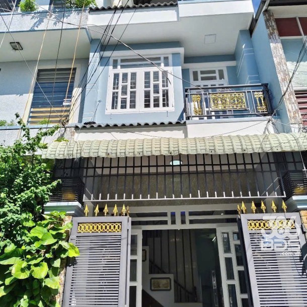 Nhà hẻm 2 mặt tiền liên khu 4-5, Bình Hưng Hòa B, Bình Tân dt 60m2 2 lầu 4pn 4wc giá 4,85 tỷ-1