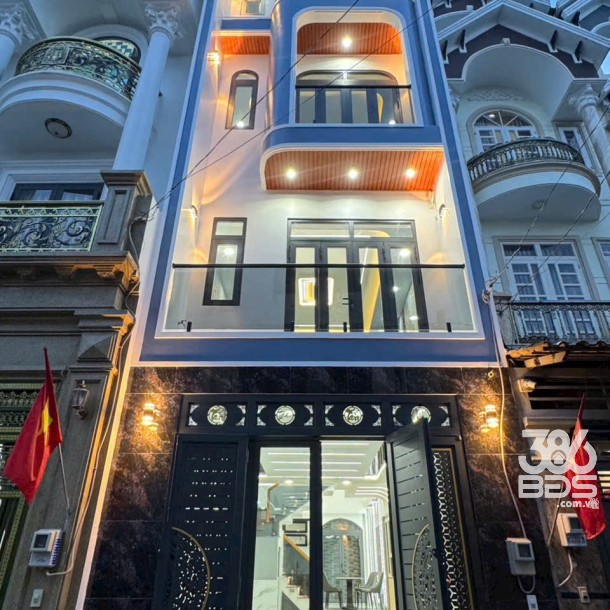 Nhà hẻm Bình Thành, Bình Hưng Hòa B dt 60m2 3 lầu 4pn 5wc giá 6,6 tỷ-1