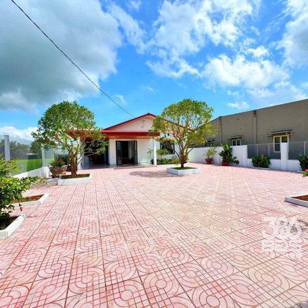 Nhà vườn đẹp xã Hòa Khánh Tây , Đức Hòa tổng dt 675m2 ( 100m2 thổ) 3pn 2wc giá 4,5 tỷ-3