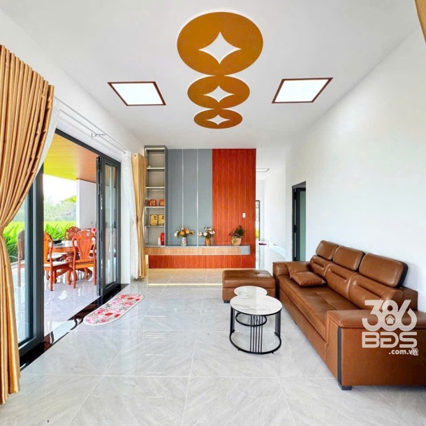 Nhà vườn đẹp xã Hòa Khánh Tây , Đức Hòa tổng dt 675m2 ( 100m2 thổ) 3pn 2wc giá 4,5 tỷ-4