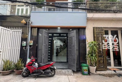 Nhà hẻm Bình Thành, Bình Hưng Hòa B dt 64m2 2 lầu 3pn 3wc giá 5,2 tỷ