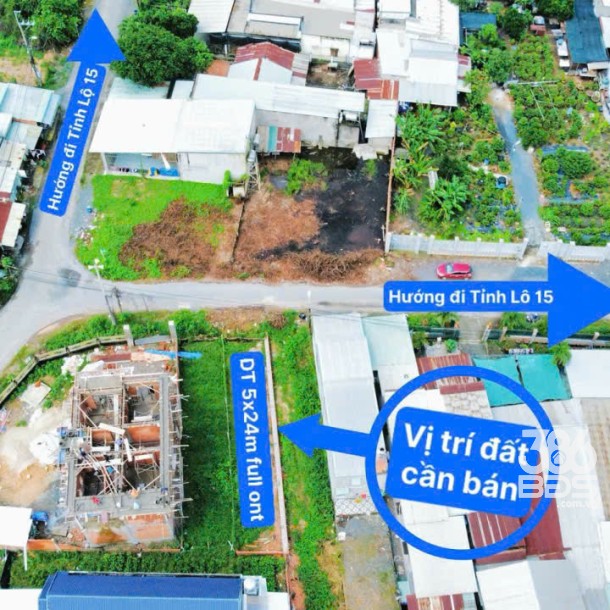 120m2 thổ cư mặt tiền đường 460 , xã Trung An giá 2,55 tỷ-1