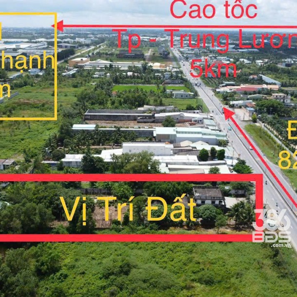 3273m2 đất mặt tiền ĐT 824 xã Lương Hòa, Bến Lức, Long An giá 35 tỷ-6
