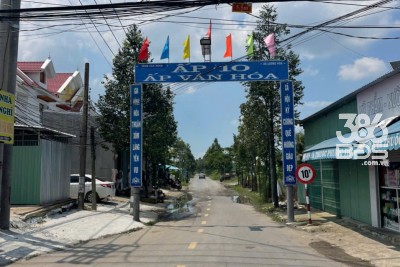 2540m2 đất mặt tiền nhựa ấp 10 ( 177m2 thổ ) xã Lương Hòa, Bến Lức giá 5 tỷ