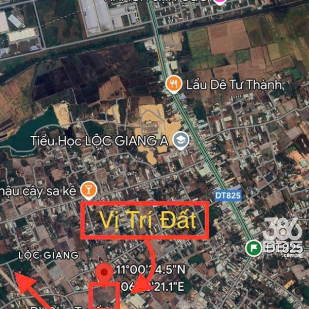 18220m2 đất (617m2 thổ cư) khu quy hoạch chuyển đổi SKC xã Lộc Giang, Đức Hòa giá 13,5 tỷ-6