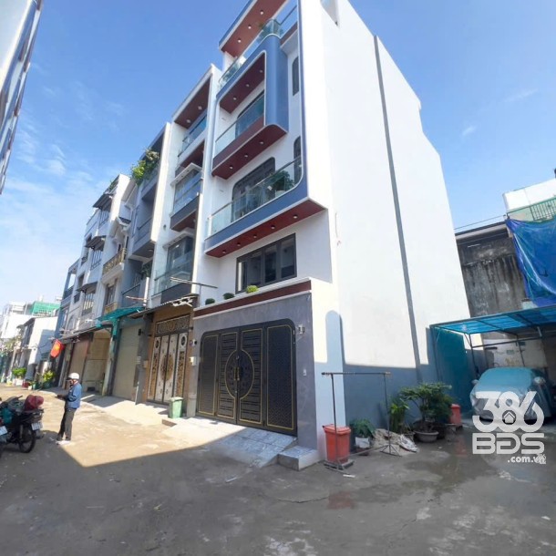 Nhà đồng bộ hẻm Bình Thành, KDC Vĩnh Lộc dt 75,6m2 3 lầu 5pn 6wc giá 7,5 tỷ-1