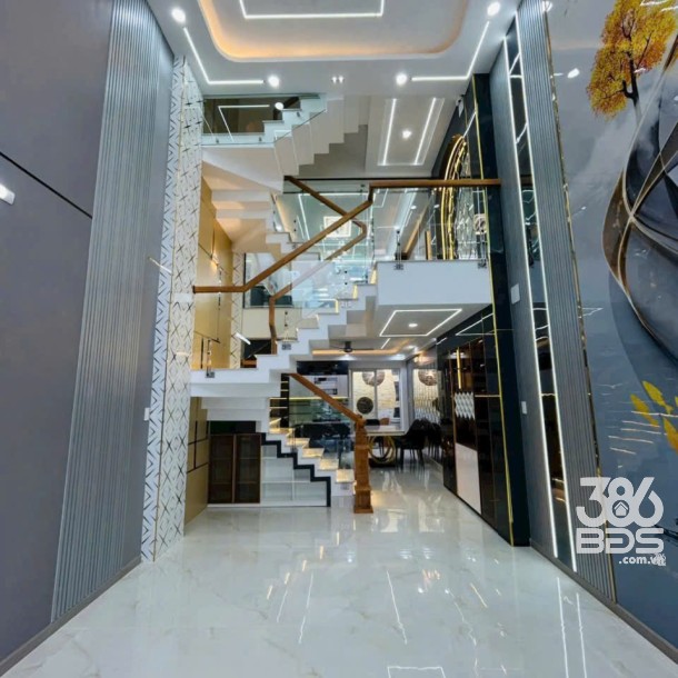 Nhà đẹp đồng bộ Hương Lộ 2, Bình Trị Đông, dt 56m2 3 lầu 5pn 6wc giá 7,6 tỷ-1