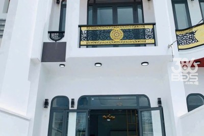 2 căn nhà đẹp đã hoàn công mặt tiền Tập Đoàn 8, xã Mỹ Lộc dt 75 - 81m2 giá 1,98 tỷ / căn