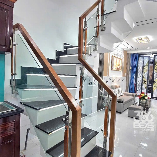 Nhà giá rẻ hẻm đường số 12, Bình Hưng Hòa dt 21m2 1 lầu 2pn,2wc giá 2,79 tỷ-2